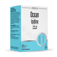 Дієтична добавка для щитовидної залози, з вмістом йоду Orzax Ocean Iodine 150 мкг, краплі 30 мл